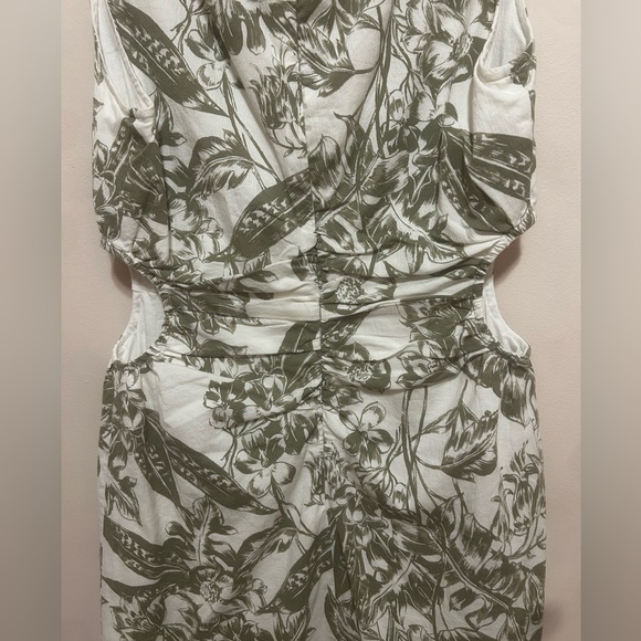 Abercrombie Stretch Sateen Mini Dress w Cutouts - Size Small TALL - Picture 5 of 9